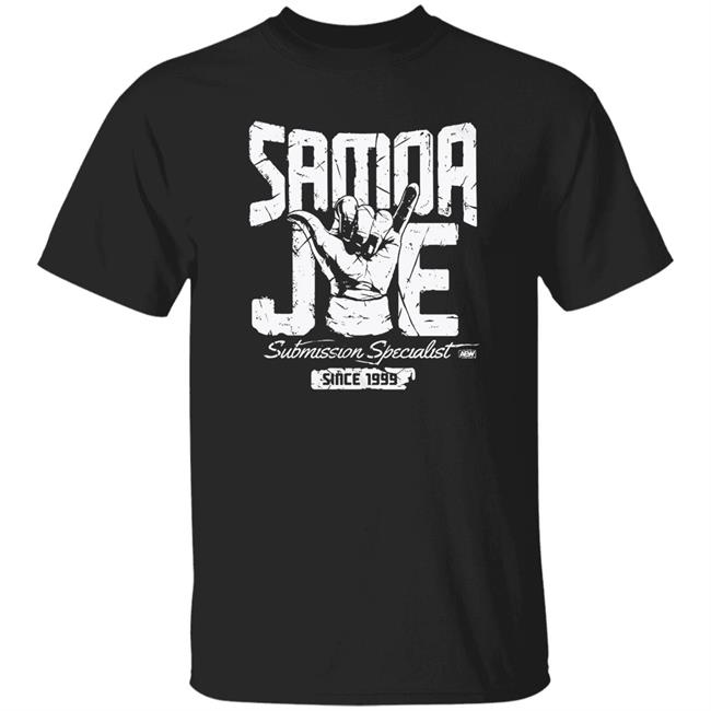 Samoa Joe Submission Specialist Shirt Drain Bamager Prowrestlingtees