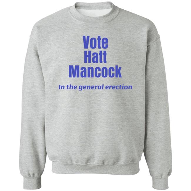 Vote Hatt Mancock Sweatshirt Hatt Mancock Mp