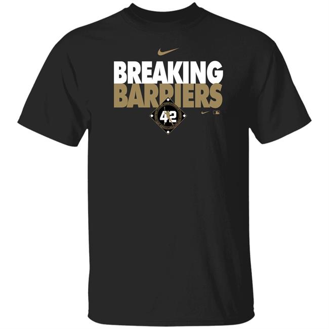 Breaking Barriers Jackie Robinson 42 Shirt St. Louis Cardinals Jackie Robinson Day Breakin' Barriers Shirt