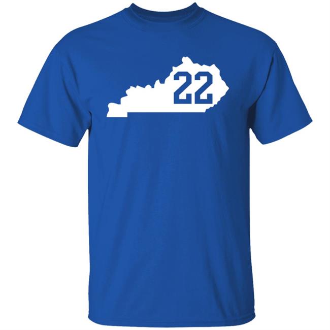 Kentucky Number 22 Shirt CatsBy90 ThrowboyTees Merch