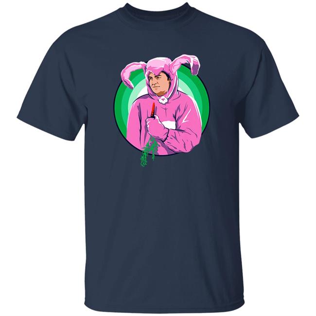 Friends Limited Edition Cast Collection The Pink Bunny Suit Shirt Matthew Perry