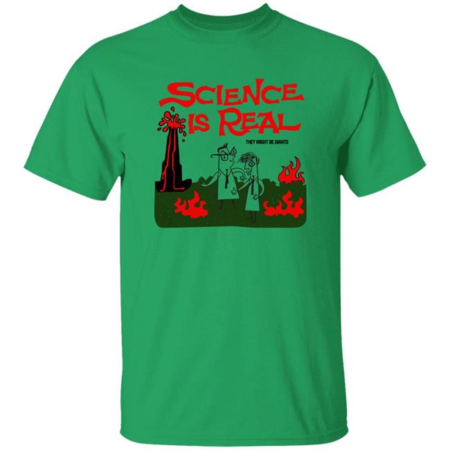 Science Is Real They Might Be Giants Shirt Tmbg Shop
