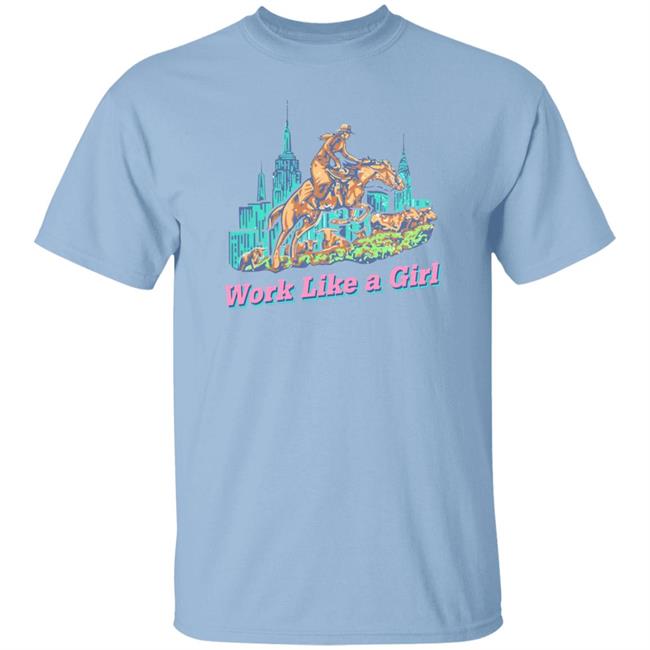 Barstool Sports Store Work Like A Girl Shirt Token CEO