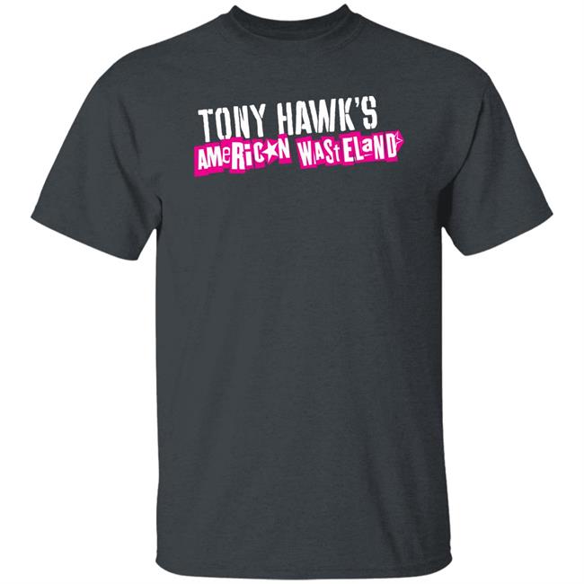 Tony Hawk's American Wasteland Logo Shirt Youthxenergy