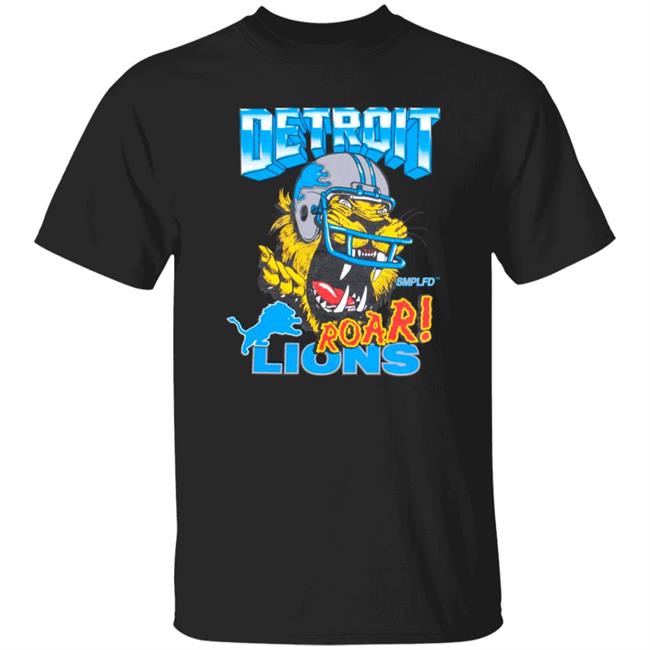Coach Brad Holmes Wearing Detroit Lions Roar X Smplfd Shirt SmplfdMerch