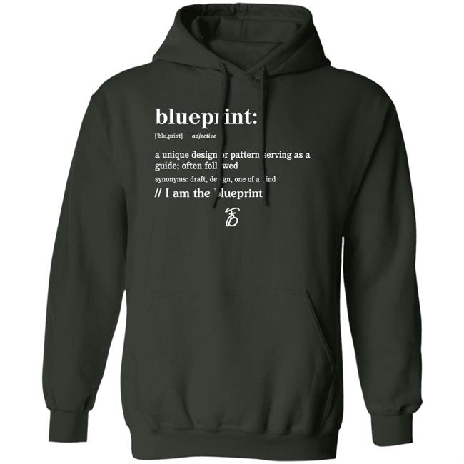 Be You Blueprint A Unique Design Or Pattern Serving As A Guide Often Followed Hoodie Faithe