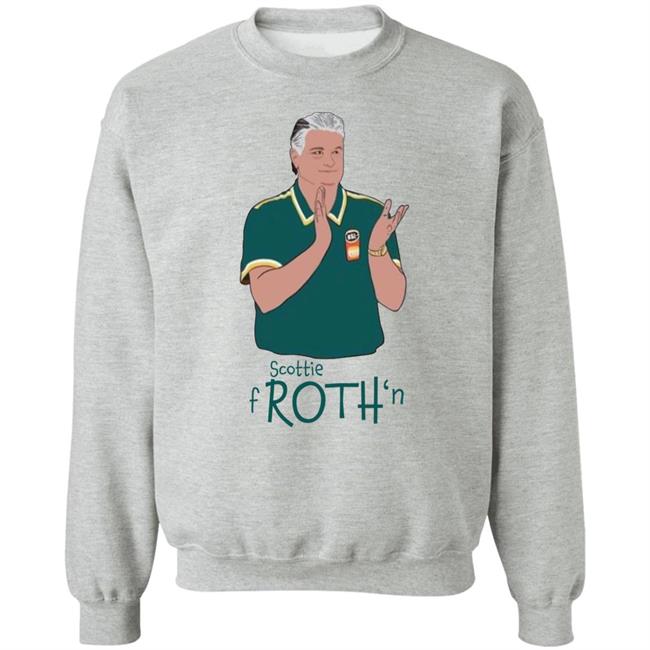 Brent Costelloe Scottie Froth'n Sweatshirt Electric Wicky