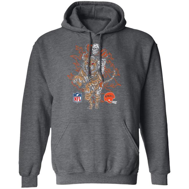 Cincinnati Bengals Mitchell & Ness X Warren Lotas Shirt Cincinnati Bengals Mitchell & Ness X Warren Lotas Shirt