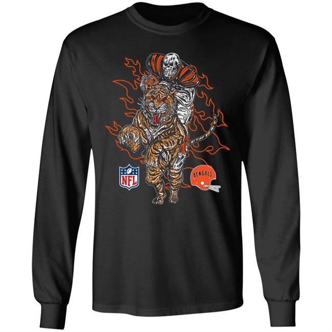Cincinnati Bengals Mitchell & Ness X Warren Lotas Shirt Cincinnati Bengals Mitchell & Ness X Warren Lotas Shirt