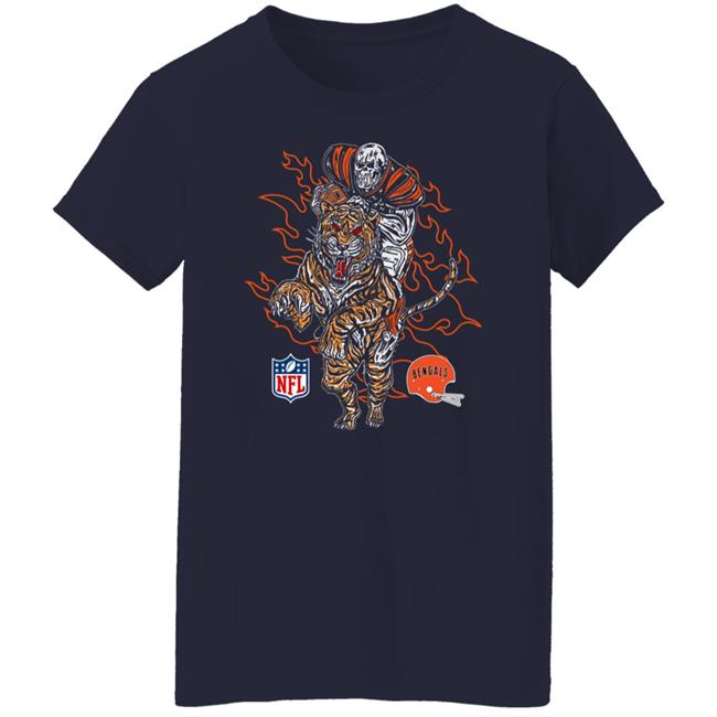Cincinnati Bengals Mitchell & Ness X Warren Lotas Shirt Cincinnati Bengals Mitchell & Ness X Warren Lotas Shirt
