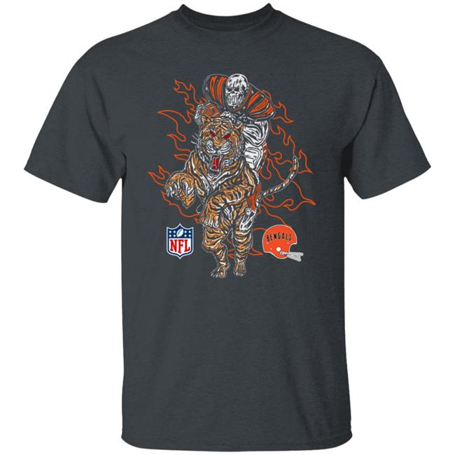 Cincinnati Bengals Mitchell & Ness X Warren Lotas Shirt Cincinnati Bengals Mitchell & Ness X Warren Lotas Shirt