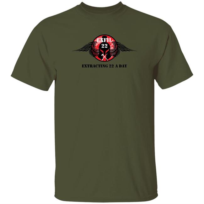 Exfil 22 Extracting 22 A Day Shirt Indiescoffee Store