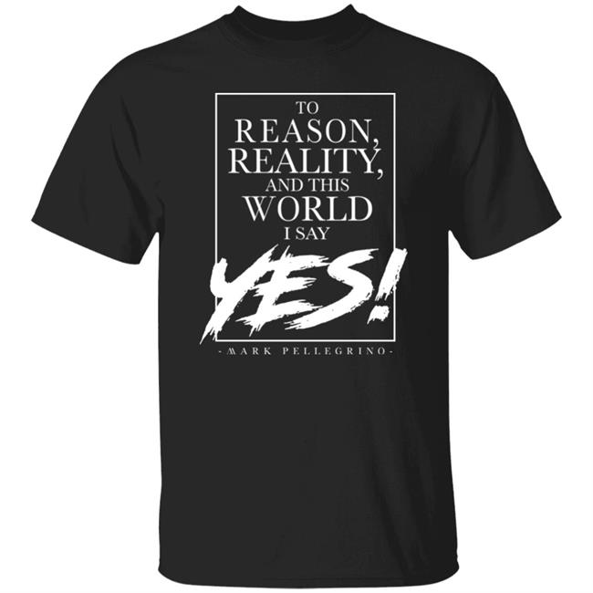 Planet Pellegrino Mark Pellegrino Official 'Yes' T-Shirt Represent Store