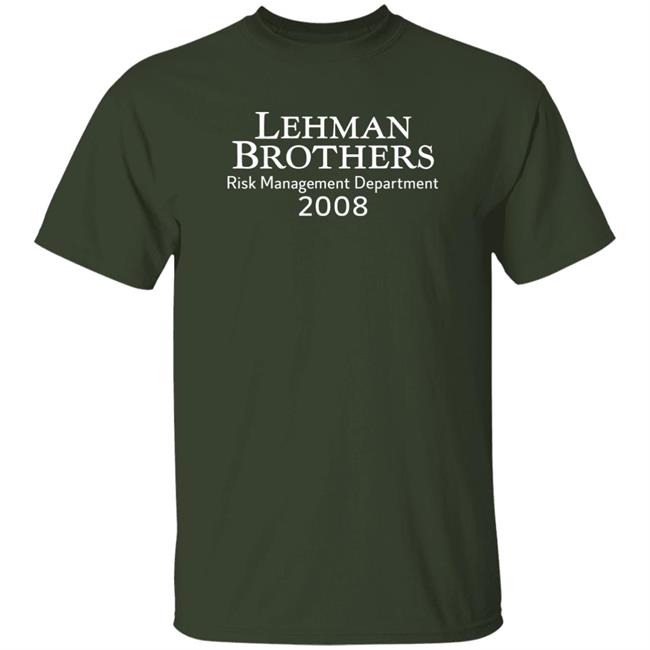 Renny Lehman Brothers Risk Management Department 2008 Shirt Rennyzucker