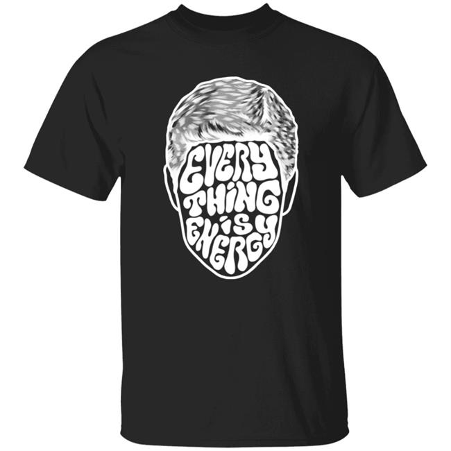 Ian Wright Wearing Everything Is Energy Shirt Dan Evans Idrawforfood Merch