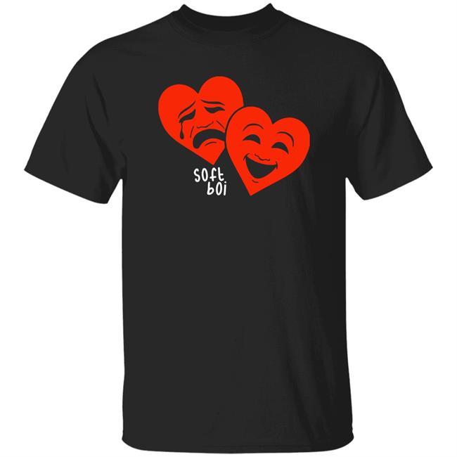 Soft Boi Crankgameplays Merch Soft Boi Drama Hearts Shirt Ethan Rankgameplays