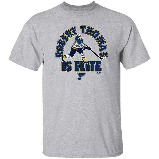 St. Louis Blues Robert Thomas Is Elite Shirt St. Louis Authentics Merch Robert Thomas Is Elite Shirt
