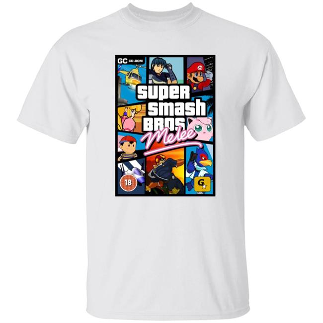 Super Smash Bros Melee Shirt Vancity Primal Super Smash Bros Shirt