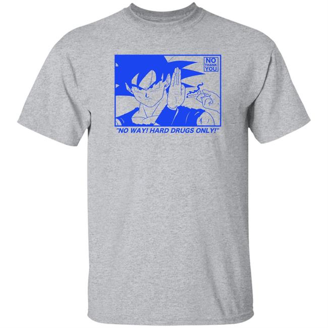 Rory Blank Merch No Way Hard Drugs Only Shirt