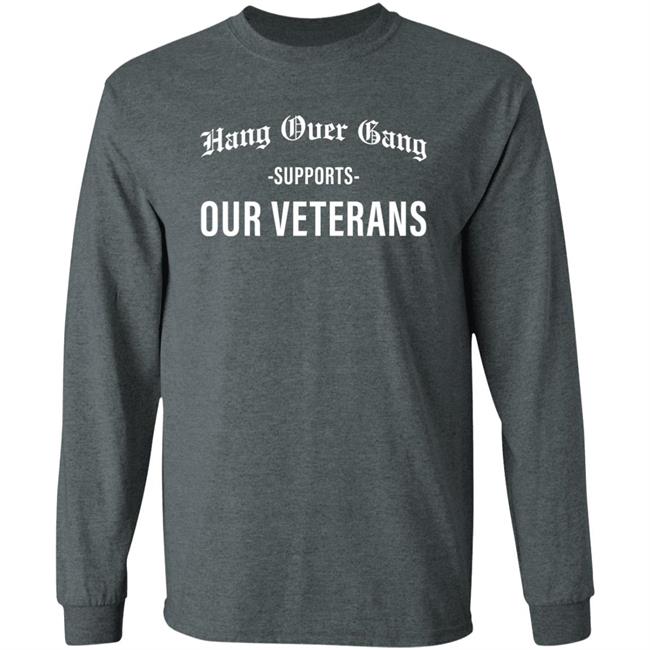 Hangovergang Merch Tom Macdonald Hang Over Gang Supports Our Veterans Shirt