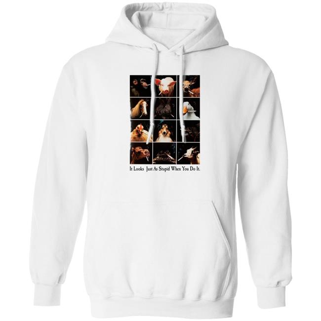 Youth Against Tobacco Houellebecq_2 Rob It Looks Just As Stupid When You Do It Shirt