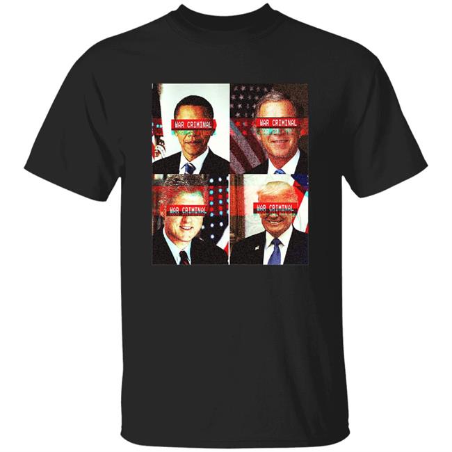 War Criminals Shirt The Unique and Panvidya War Criminals Conspira Store