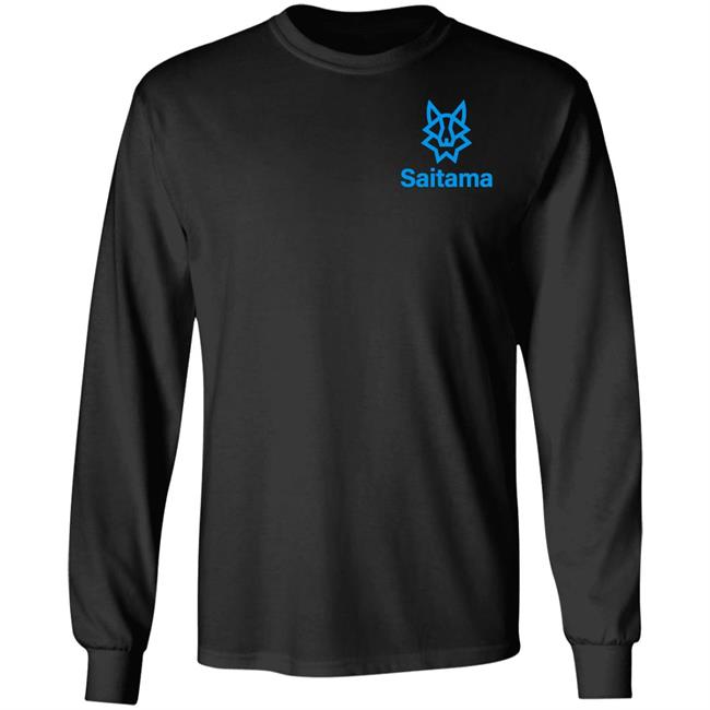 Saitama New Logo Shirt Saitama Mkay Blue Logo Long Sleeve T Shirt Saitamadubai