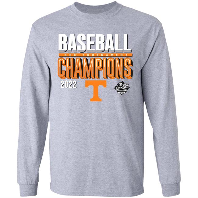 Tennessee Volunteers 2022 Shirt Baseball Sec Tournament Champions 2022 Shirt