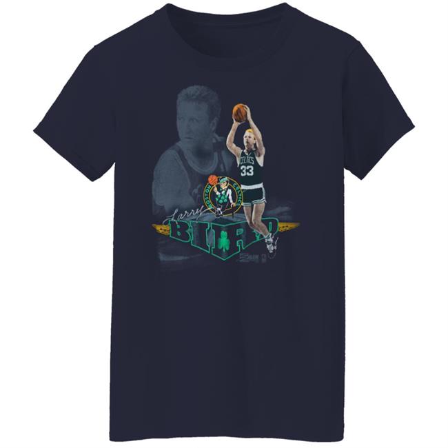 Jayson Tatum Larry Bird Boston Celtics Single Stitch shirt