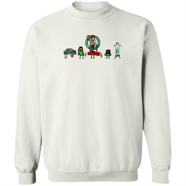 The Boston Celtics Shirt Playoff Paint CornDoggyLol