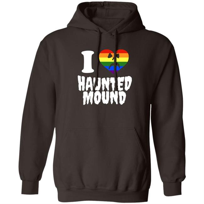 Sematary Grave Man I Lgbt Heart Haunted Mound Shirt I Love Haunted Mound Lgbt Shirt