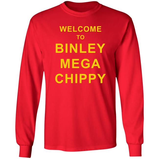 Shithead Steve Merch Welcome To Binley Mega Chippy Shirt