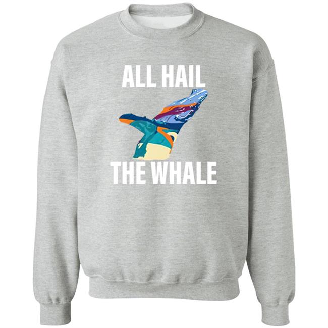Robin Goodman 9Thand9thwhale Merch All Hail The Whale Shirt