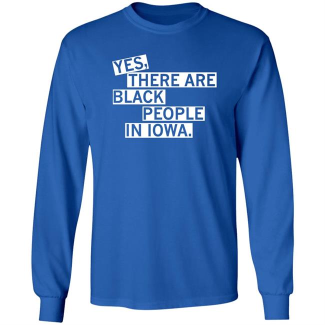 Raygun Merch Ty Rushing Yes There Are Black People In Iowa Shirt