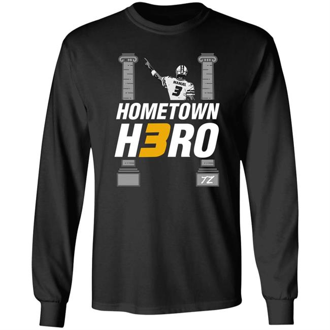 Horns Down Store Martez Manuel Hometown H3ro Shirt