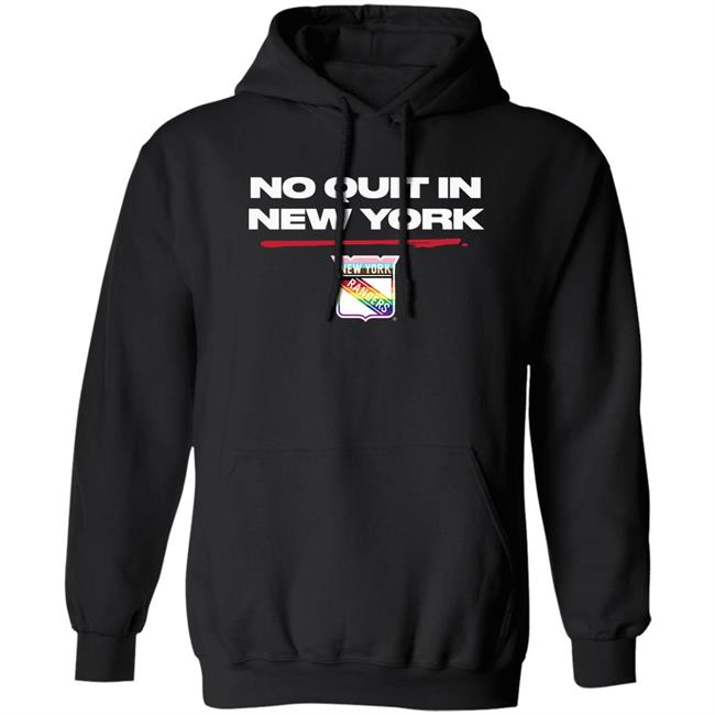 New York Rangers No Quit In New York Pride Shirt Rangers Exclusive No Quit Pride Shirt