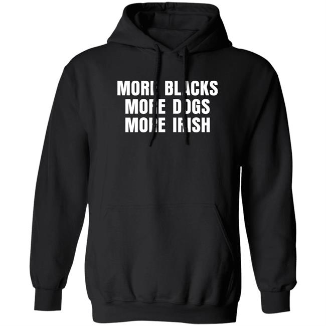 Loki De Búrca More Black More Dogs More Irish Shirt BrianDBourke