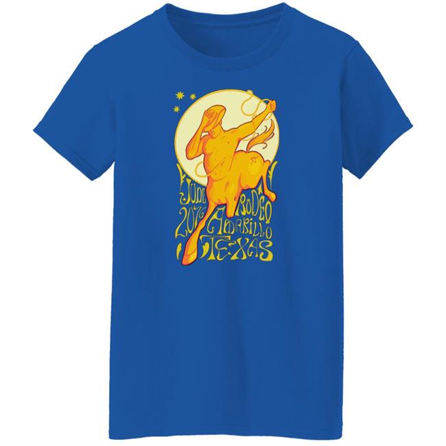 Art Nouveau Cowboy Centaur June 2076 Rodeo Amarillo Texas Shirt Jpbrammer