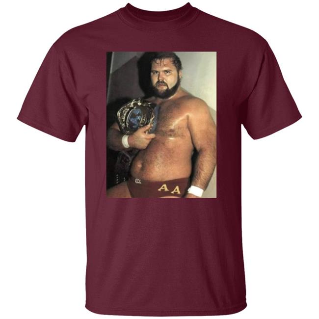 The Enforcer Double A Shirt 80s Rasslin Store
