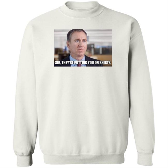 Ken Griffin Ekru Gold Sir They're Putting You On Shirts Shirt