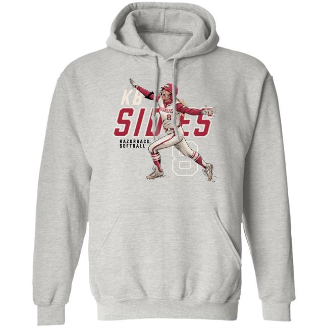 2022 Razorback Softball Kb Sides Slugger T Shirt B-Unlimited Merch