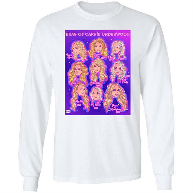 Eras Of Carrie Underwood Shirt Cmt Denim And Rhinestones
