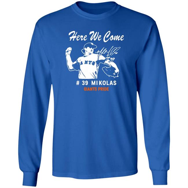 Here We Come 39 Mikolas Giants Pride Shirt St. Louis Cardinals Scott Mathieson