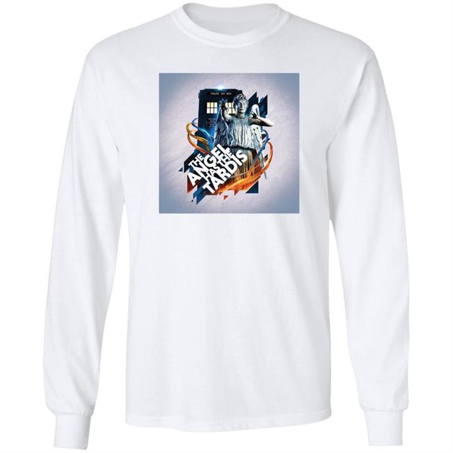 Doctor Who Police Public Call Box The Angel Has The Tardis Shirt Doctor Who Police Public Call Box The Angel Has The Tardis Shirt