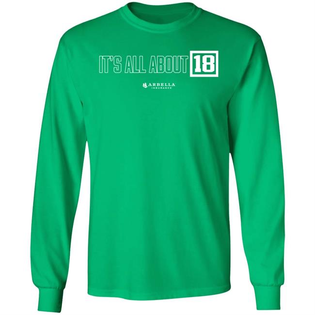 Boston Celtics Arbella Insurance Game 3 It's All About 18 Shirt It's All About 18 Shirt Boston Celtics Arbella Insurance Game 3
