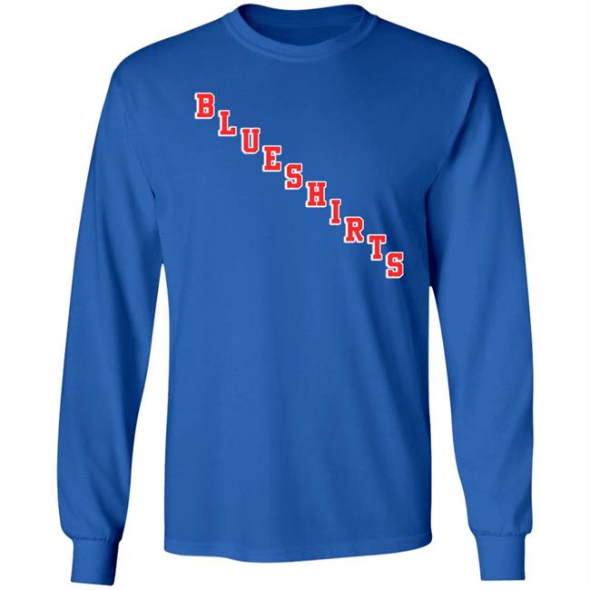 Blue shirts T Shirt New York Rangers Blueshirts Shirt Chase