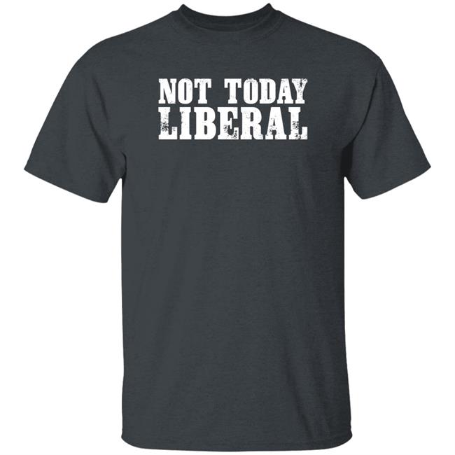 Not Today Liberal Sweatshirt Agave Blame