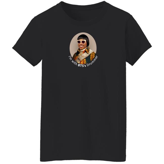 Anderson Paak Merch I'm With Bts's Drummer Tee lyssy⁷ I'm With Bts's Drummer Shir