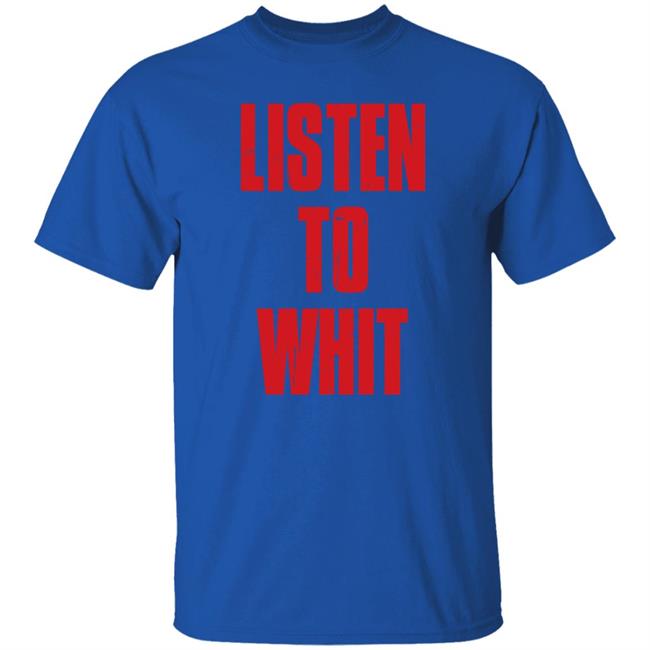 Spittin' Chiclets Michael Barrett Listen To Whit Shirt