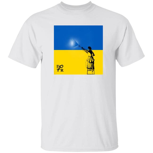 Dotrdotr Store Spray Paint Ukraine Shirt Volodymyr Zelensky
